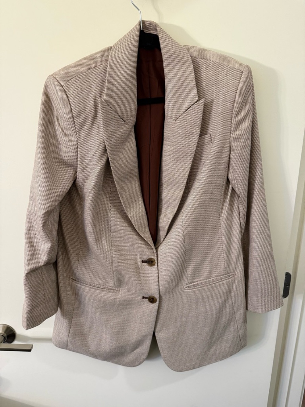 Express Men's Single-Breasted Oversized Blazer